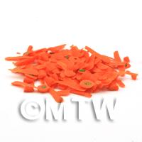 1 Gram Dolls House Miniature Handmade Carrot Peelings