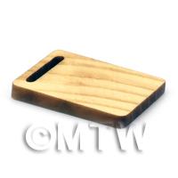 Dolls House Miniature Teak Wooden Chopping Board