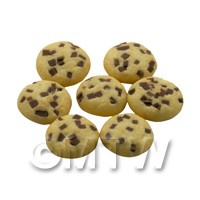 Dolls House Miniature Chocolate Chip Cookie