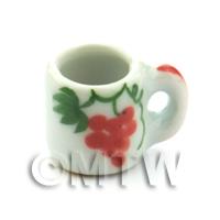 Dolls House Miniature Grape Design 13mm Ceramic Mug
