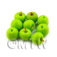 Dolls House Miniature Handmade Granny Smith Apple