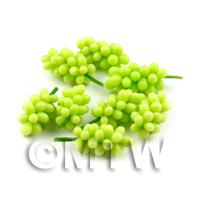 Dolls House Miniature Bunch of Green Seedless Grapes