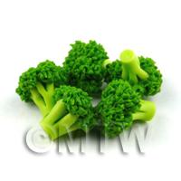 Dolls House Miniature Handmade Broccoli Floret