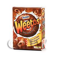 Dolls House Miniature Weetabix Chocolate Weetos 
