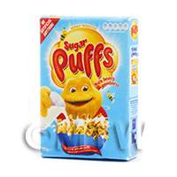 Dolls House Miniature Sugar Puffs Cereal