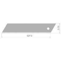 25mm Carbon Steel Non-Segmented Blade