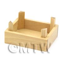 Dolls House Miniature Wooden Fruit or Vegetable crate