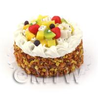 Dolls House Tropical Fruit Salad Gateaux