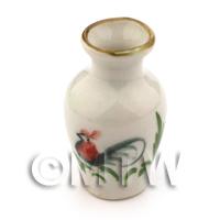 Dolls House Miniature Classic Cockerel Motif Vase