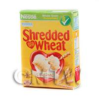 Dolls House Miniature Box of Kellogs Shredded Wheat