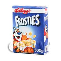 Dolls House Miniature Box of Kellogs Frosties