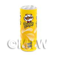 Dolls House Miniature  Tube Of Pringles Cheese Flavour