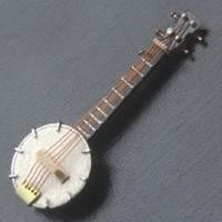 Dolls House Miniature Banjo