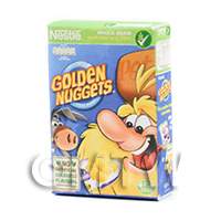 Dolls House Miniature Box of Nestle Golden Nuggets