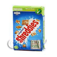 Dolls house Miniature Box of Nestle Shreddies