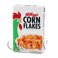 Dolls House Miniature Box of Kellogs Cornflakes