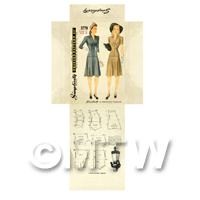 Miniature DIY Simplicity Dress Pattern Packet (DPD034)