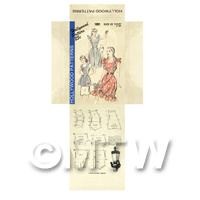 Miniature DIY Hollywood Dress Pattern Packet (DPD048)