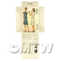 Miniature DIY McCall Dress Pattern Packet (DPD053)