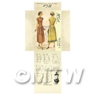 Miniature DIY McCall Dress Pattern Packet (DPD055)