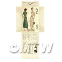 Miniature DIY McCall Dress Pattern Packet (DPD056)