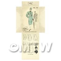 Miniature DIY Vogue Dress Pattern Packet (DPD057)