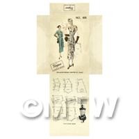 Miniature DIY Vogue Dress Pattern Packet (DPD059)