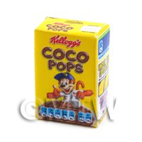 Dolls House Miniature Box of Kellogs Coco Pops