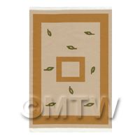 Dolls House Art Deco Medium Rectangular Carpet / Rug (admr04)