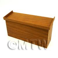 Dolls House Miniature Mahogany Colour Stand