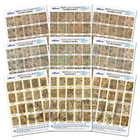 Dolls House 9 x A4 Value Sheets With 180 Maps - Our Entire Collection