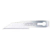Pack of 5 RBS-SM1 Carbon Steel Craft Knife Blades