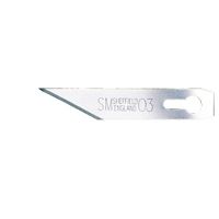 Pack of 5 RBS-SM3 Carbon Steel Craft Knife Blades