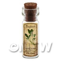 Dolls House Apothecary Bogbean Herb Short Colour Label And Bottle
