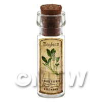 Dolls House Apothecary Bogbean Herb Short Colour Label And Bottle