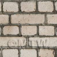 Dolls House Miniature Weathered Grey Brick Pattern Cladding