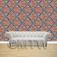 stone paper in setting to show scale