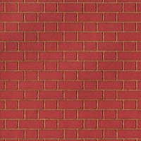 1/12th scale - Flemmish Red Brick With Buff Mortar Dolls House Cladding