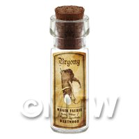 Dolls House Apothecary Bryony Herb Short Colour Label And Bottle