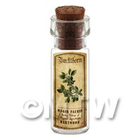 Dolls House Apothecary Buckthorn Herb Short Colour Label And Bottle