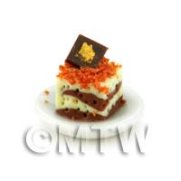 Miniature Mixed Chocolate Caramel Square