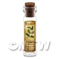 Dolls House Apothecary Cats Claw Herb Long Colour Label And Bottle
