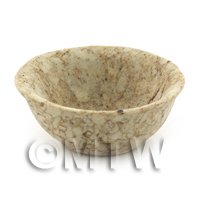 28mm Dolls House Miniature Stoneware Deep Bowl