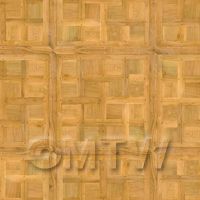 Dolls House Chantilly Large Panel Parquet Wood Effect Flooring