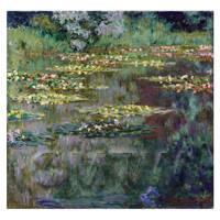 Claude Monet Painting  Water Lily Pond