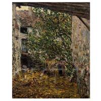 Claude Monet Painting Farmyard