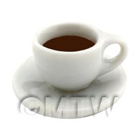 Dolls House Miniature Handmade Black Filter Coffee