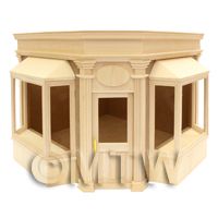 Dolls House Miniature Double Bay Corner Shop Kit