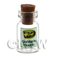 Dolls House Miniature Goblins Teeth Magic Storage Jar 