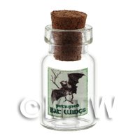 Dolls House Miniature Bat Wings Magic Storage Jar 